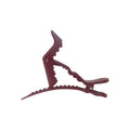 TUFT T-REX Crocodile Hair Clip 4pk - Maroon - image 2