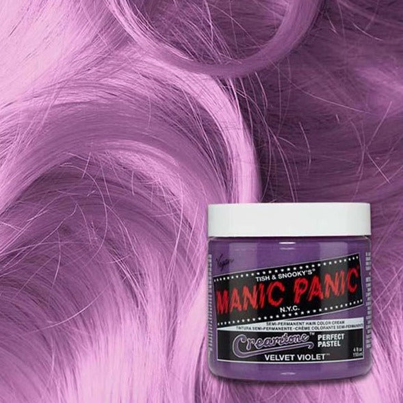 Manic Panic Velvet Violet Creamtone 118ml Classic Cream Formula Hair C ...