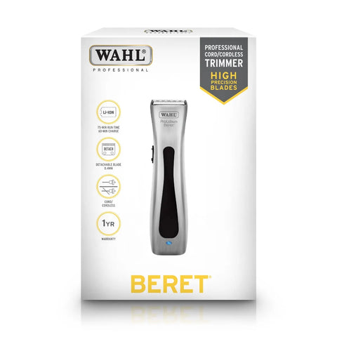 Wahl Beret Cordless Pro Lithium Trimmer Silver - image 2