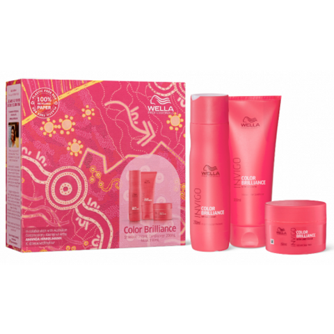 Wella Invigo Color Brilliance Trio Gift Set