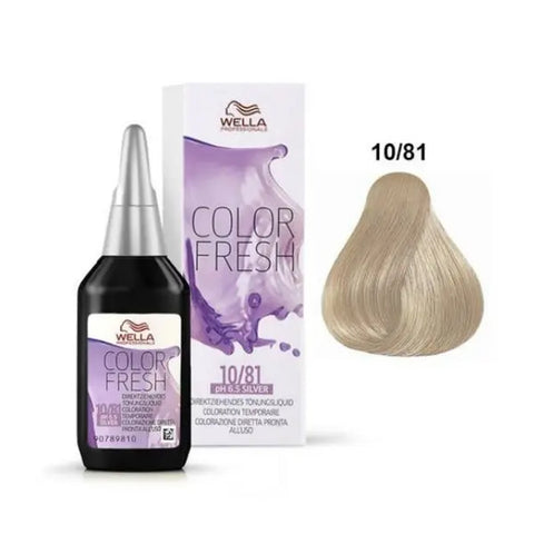 Wella Color Fresh 10/81 Light Pearl Ash Blonde 75ml