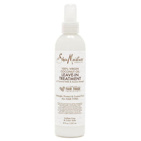 Shea Moisture 100% Virgin Coconut Oil Leave In Treatment 237ml