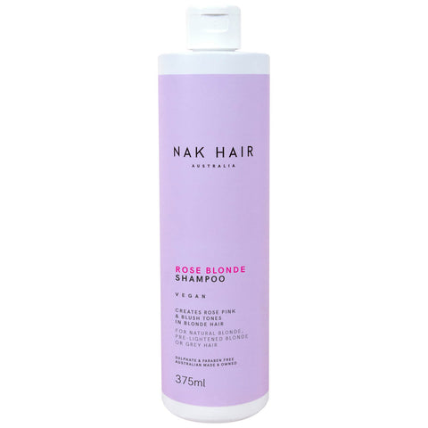 NAK Rose Blonde Shampoo 375ml