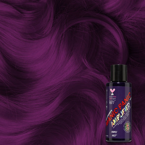 Manic Panic Purple Haze 118ml Amplified Squeeze Bottle Formula Hair Color