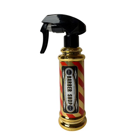 BOB Barber Pole Trigger Spray Bottle 180ml - Gold