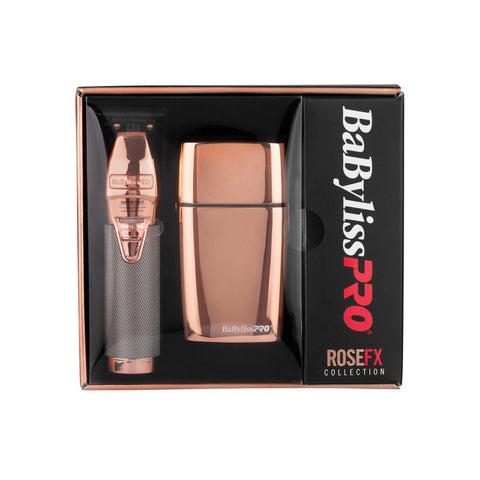 BaBylissPRO Rose FX Outlining Trimmer & Shaver Set