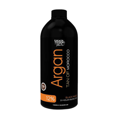 Black Magic Tan Argan Tan 12% 2hr Rapid 1L