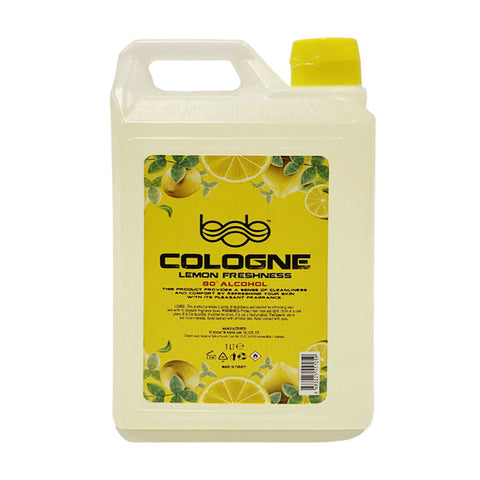 BOB Turkish Lemon Cologne 1L - 80% Alcohol