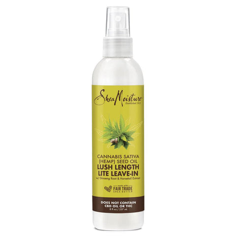 Shea Moisture CANNABIS SATIVA (HEMP) SEED OIL LUSH LENGTH LITE LEAVE-IN 237ml