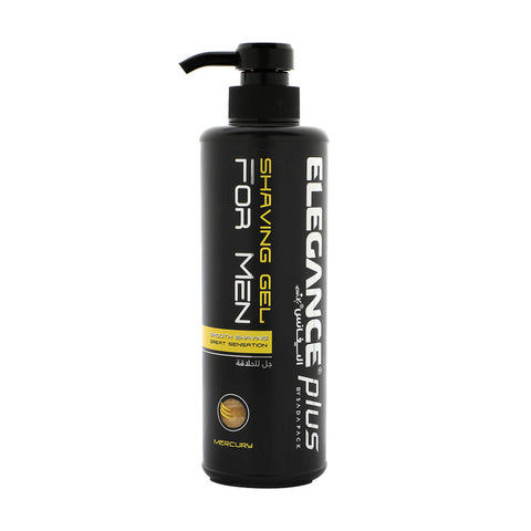 Elegance Plus Shaving Gel Earth Mercury Yellow 500ml