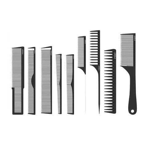 L3VEL 3 Hair Comb Set 9 Pieces