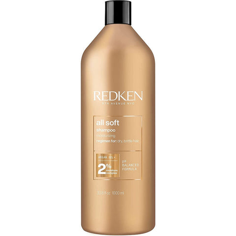 Redken All Soft Argan Oil Shampoo 1 Litre