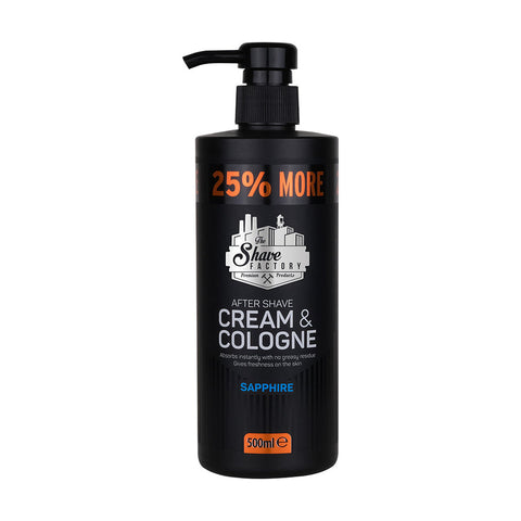 The Shave Factory Cream Cologne Sapphire 500ml