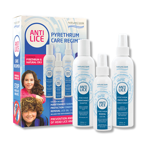 Natural Look Anti-Lice Pyrethrum Care PLUS Oil Regimen Pack