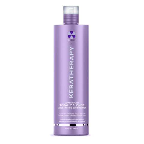 Keratherapy Totally Blonde Violet Toning Conditioner 1 Litre