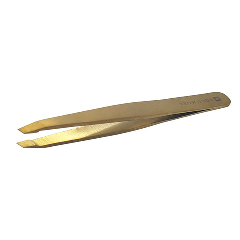 Brow Code Slant Precision Tweezer