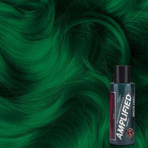 Manic Panic Green Envy 118ml Amplified Squeeze Bottle Formula Hair Color