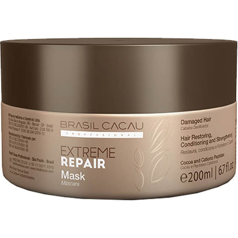 Brasil Cacau Extreme Repair Hair Mask 200ml