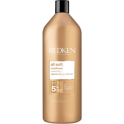 Redken All Soft Argan Oil Conditioner 1 Litre