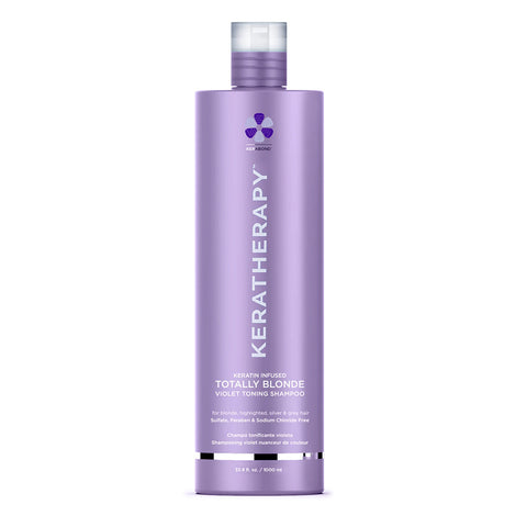 Keratherapy Totally Blonde Violet Toning Shampoo 1 Litre