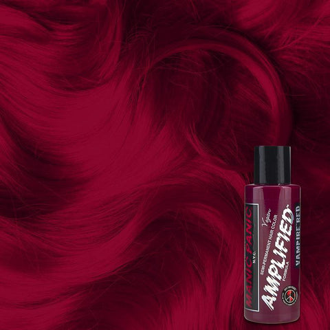 Manic Panic Vampire Red 118ml Amplified Squeeze Bottle Formula Hair Color